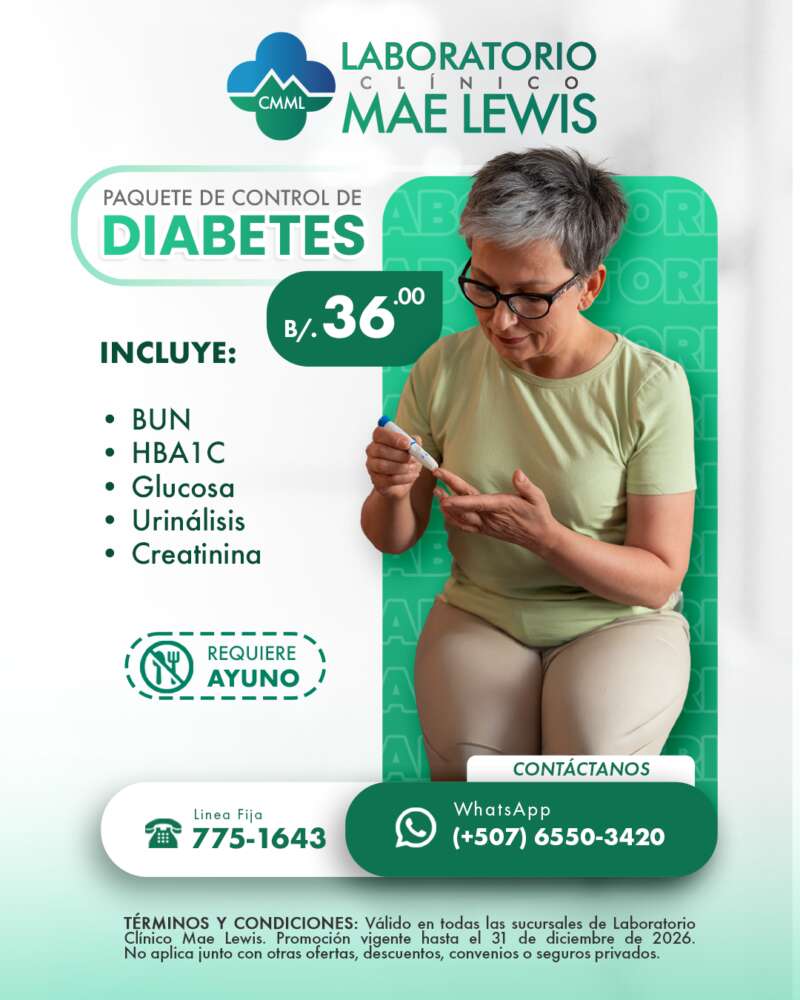 PAQUETE CONTROL DE DIABETES